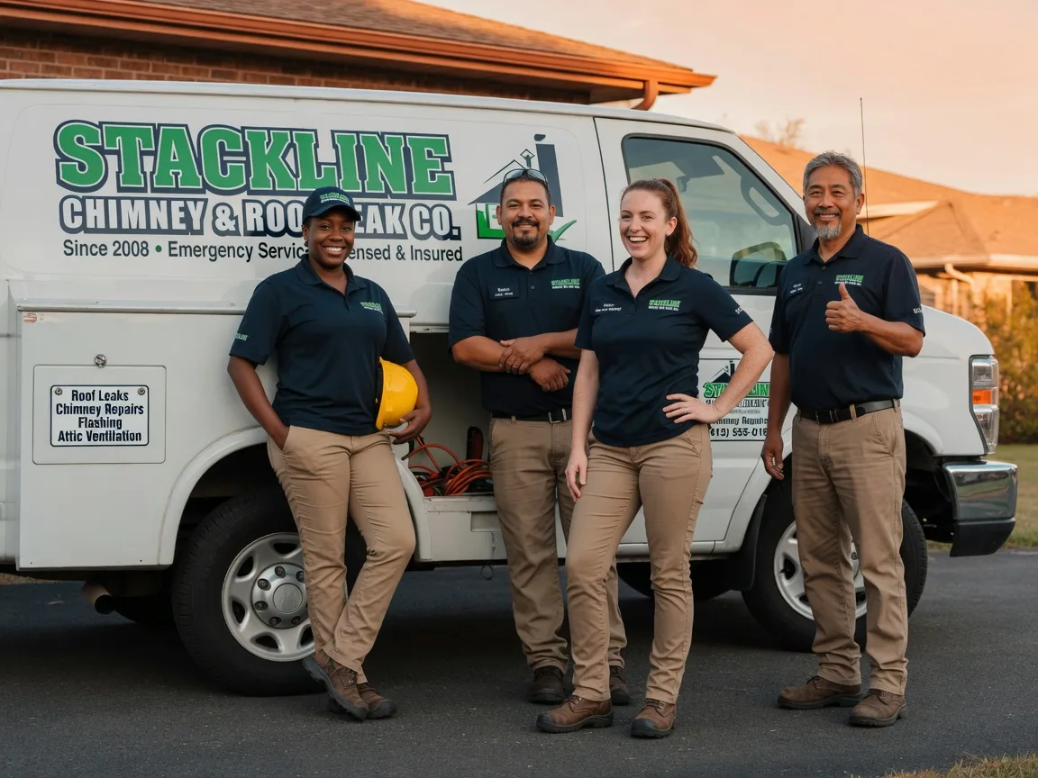 Chimney flashing repair company in Holmes, PA